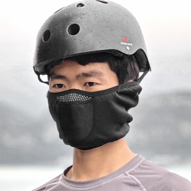 WOSAWE Winter Warm Tactical Ciclism Balaclava Husă pentru față Respirabilă și rezistentă la vânt Bicicletă Ski Mască Snowboard Sport Cover Mască pentru drumeții