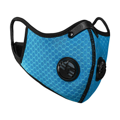 Kerékpáros Arcmaszk Aktívszén Kettős Szűrő Síedzés Futás Kültéri Szélálló Porálló Porvédő Kerékpár kiegészítők