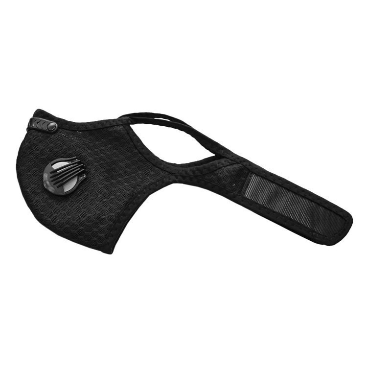 Rattasõidu näomask Aktiveeritud süsiniku kahe filtriga suusatreening Jooksmine õues Tuulekindel Tolmukindel tolmuvastane Jalgrattatarvikud