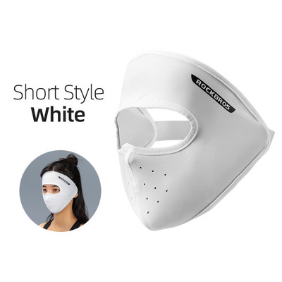 ROCKBROS rattamask suvine jääsiidist päikesekaitse kogu näonahale naistele meeste UV-vastane kattekork välispordi jaoks, Bandana hingav mask