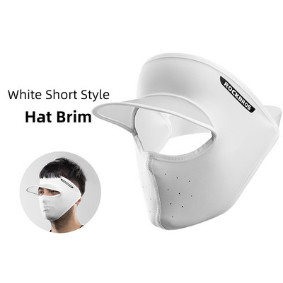 ROCKBROS rattamask suvine jääsiidist päikesekaitse kogu näonahale naistele meeste UV-vastane kattekork välispordi jaoks, Bandana hingav mask