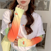 Jégkaros ujjú, bő női hosszú ujj nélküli, puha fényvédő vezetés kerékpáros kesztyűk légáteresztő hideg ujjú futósportruházat