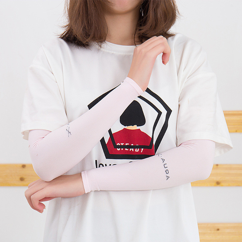 1 poros rankų rankovių šildytuvai sportinės rankovės, saulės apsauga, apsauga nuo UV spindulių, rankų dangtelis, vėsinantis šildytuvas, bėgiojimas, žvejyba, dviratis, slidės, ledas, šilkas