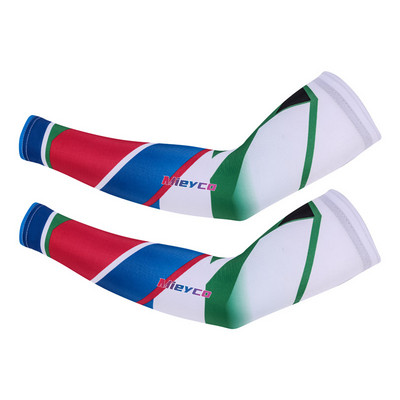 2 TK Lahedad Mehed Naised Sport Jalgrattasõit Jooksmine Jalgratas UV Päikesekaitse Manseti kate Kaitse Käevarrukas Rattakäte soojendajad Varrukad