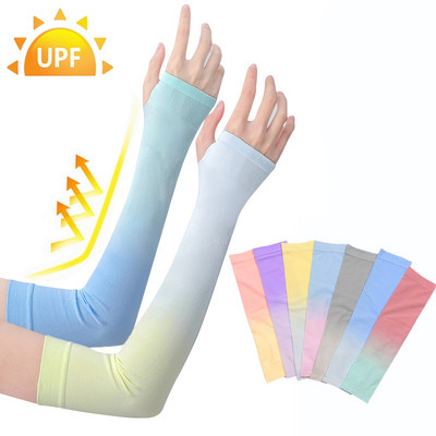 Унисекс Ръкав за предпазител за ръце Топли ръкави с UV защита от слънце Ледена коприна Охлаждащо покритие за ръце Голф Колоездене Бягане Риболов Ръкави