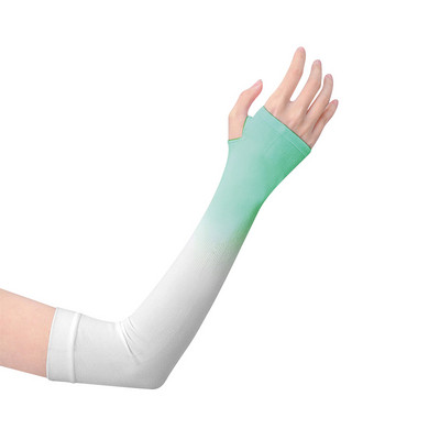 Mâneci de protecție unisex pentru braț Încălzitor cu protecție UV pentru soare Mâneci pentru braț din mătase de gheață pentru răcire pentru braț Golf Ciclism Alergare Pescuit Mâneci pentru braț