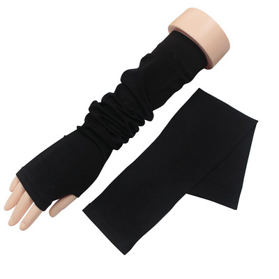 Mâneci de protecție unisex pentru braț Încălzitor cu protecție UV pentru soare Mâneci pentru braț din mătase de gheață pentru răcire pentru braț Golf Ciclism Alergare Pescuit Mâneci pentru braț