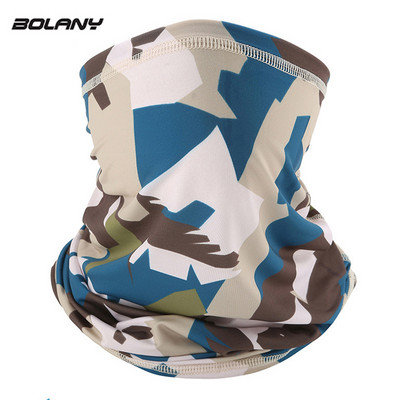 Sport în aer liber Esarfă cu tub militar Pescuit Mască de ciclism Tactică Drumeții Acoperire pentru față Gât jumătate bentiță Bărbați Femei