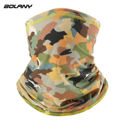 Sport în aer liber Esarfă cu tub militar Pescuit Mască de ciclism Tactică Drumeții Acoperire pentru față Gât jumătate bentiță Bărbați Femei