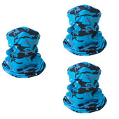 3 bucăți multifuncționale cu protecție UV eșarfă Tub pentru încălzirea gâtului Pescuit în aer liber Drumeții Ciclism Față Cap Wrap Cover Bandana Bandă pentru cap