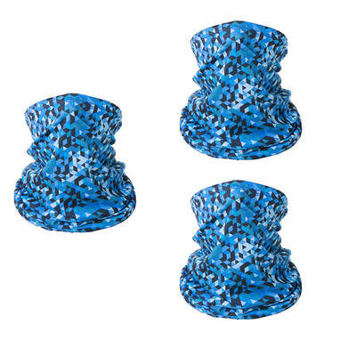 3 bucăți multifuncționale cu protecție UV eșarfă Tub pentru încălzirea gâtului Pescuit în aer liber Drumeții Ciclism Față Cap Wrap Cover Bandana Bandă pentru cap