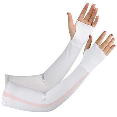 Jääkäevarrukad Päikesekaitse Hingav Käesoojendaja Välissport Ratsutamine Jooksmine Lahe siidist käevarrukas