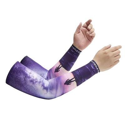 2db Unisex hűtőkar ujjak huzat női férfi sport futás UV fényvédő kesztyű kültéri horgászat kerékpáros kar ujjak