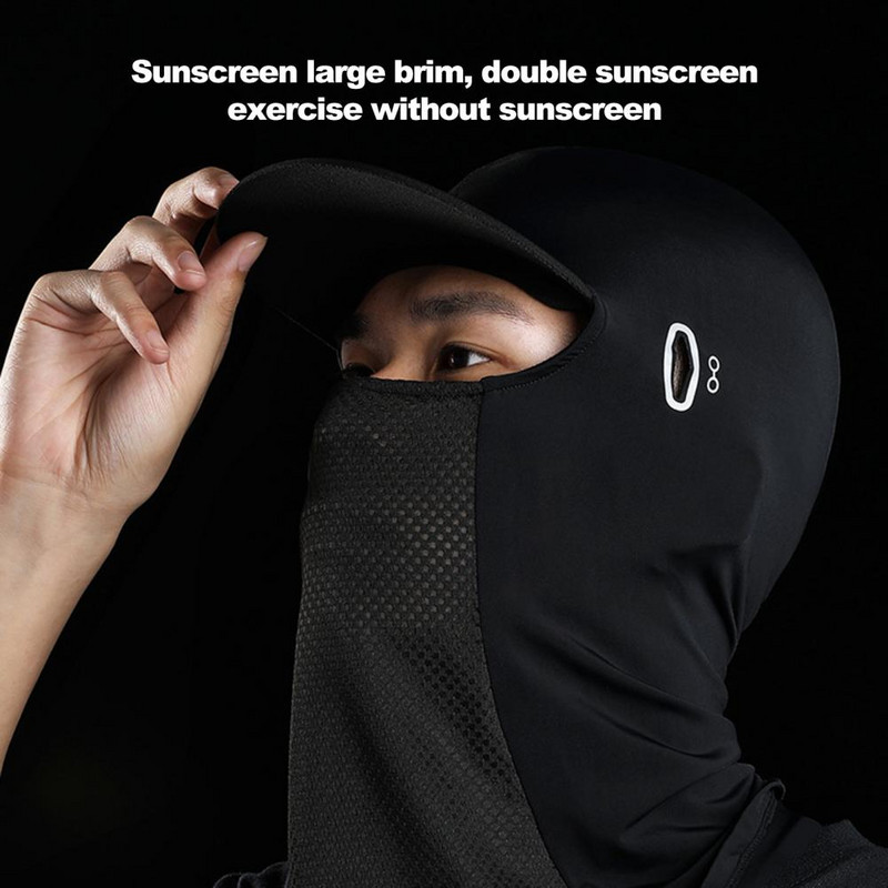 Ice Silk Thin Pokrivala za glavu Biciklistički pribor Biciklistički štitnik za lice Chic Pokrivala za upijanje znoja Gamaše za vrat Žene Muškarci