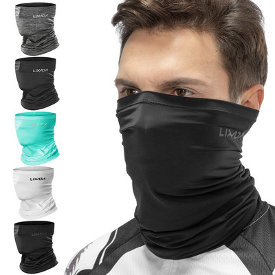 Велосипедна маска за лице Миеща се за многократна употреба Дишаща ветроустойчива маска с щит за половината лице Защита от слънце Колоездене маска за лице