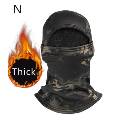 Tactical Balaclava Summer Cool Men Camouflage Full Face Mask Ski Bike Army Hunting Head Cover Cycling Face Mask Neck Gaiter