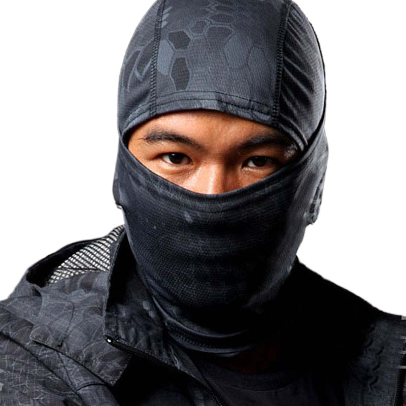 Mask Tactical Military Hunt Wargame Airsoft Outdoor Kiiresti kuivav kapuuts kaitse Balaclava Chiefs Python kogu näo sall