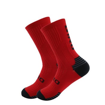 Нови спортни компресионни чорапи за колоездене Мъжки професионални състезателни чорапи за планинско колоездене calcetines ciclismo hombre