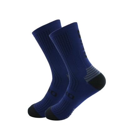 Naujos sportinės kompresinės dviračių kojinės vyrams profesionalios lenktyninės kalnų dviračių kojinės calcetines ciclismo hombre