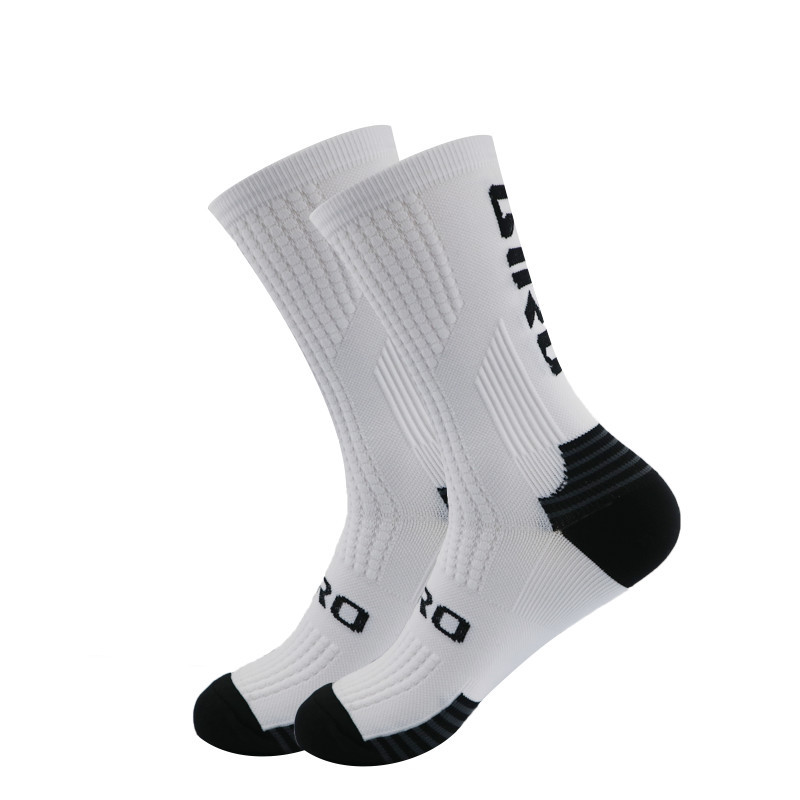 Naujos sportinės kompresinės dviračių kojinės vyrams profesionalios lenktyninės kalnų dviračių kojinės calcetines ciclismo hombre