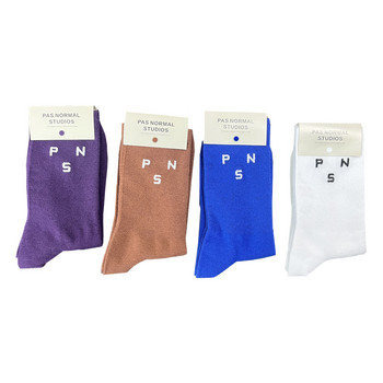 PNS Класически чорапи за колоездене Професионални спортни чорапи от чист памук Дишащи Mtb шосейни чорапи за велосипеди Велосипедни чорапи за открито Мъже и жени