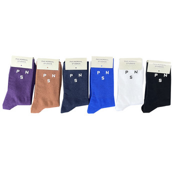 PNS Класически чорапи за колоездене Професионални спортни чорапи от чист памук Дишащи Mtb шосейни чорапи за велосипеди Велосипедни чорапи за открито Мъже и жени