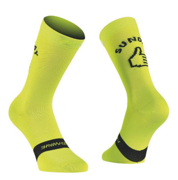 Нови спортни чорапи за бягане, колоездене, понеделник, неделя, дишащи шосейни велосипедни чорапи Мъжки, дамски велосипедни чорапи