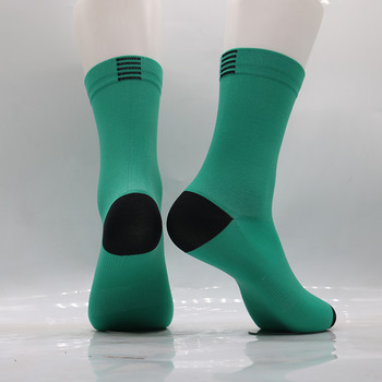 Професионални състезателни чорапи за колоездене Мъжки дамски спортни чорапи за езда Мрежести чорапи за баскетбол Бадминтон Състезателни чорапи Calcetines Ciclismo