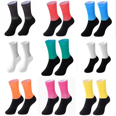 New Bike Team Aero Socks Seamless Anti-Slip Cycling Socks Чорапи за пътни велосипеди Outdoor Racing Bike Compression Sport Socks