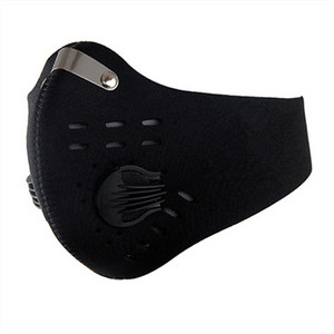 Fast Ship aktív szén Férfi női kerékpározás téli arcmaszk futómaszkok szűrős snowboard motorkerékpár szennyezés elleni maszk