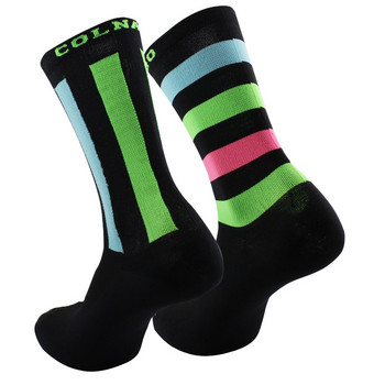 2023 Нови професионални спортни чорапи за колоездене Дишащи чорапи за мъже, жени, катерене, туризъм, ходене, бягане