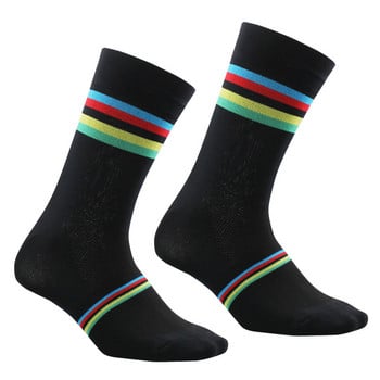 2023 Нови професионални спортни чорапи за колоездене Дишащи чорапи за мъже, жени, катерене, туризъм, ходене, бягане