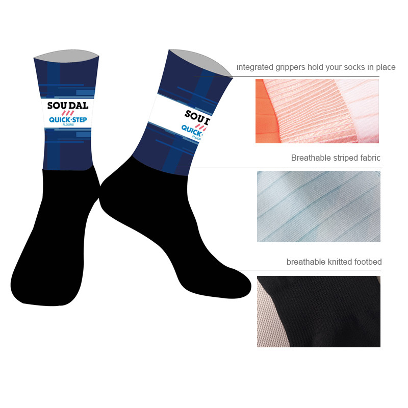 2023 Quick Step UAE protuklizne biciklističke čarape Laser Cut Jumbo Visma Bike Sportske prozračne čarape za muškarce i žene