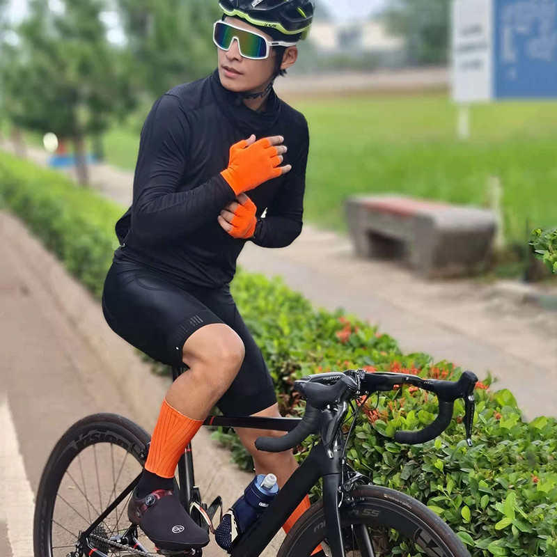 YKYWBIKE Șosete de sport de înaltă calitate, de marcă profesională, șosete de bicicletă de drum, respirabile, sport în aer liber, șosete de curse pentru ciclism