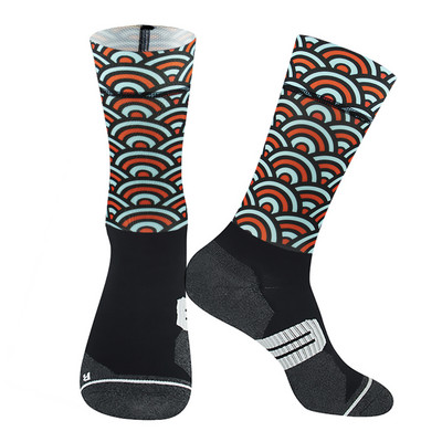 Kvaliteetsed rattasokid Mehed Naised Jalgrattasokid Korvpallisokid Võidusõidusokid Tänavamood Rulluisutamine Hip-hop sokid