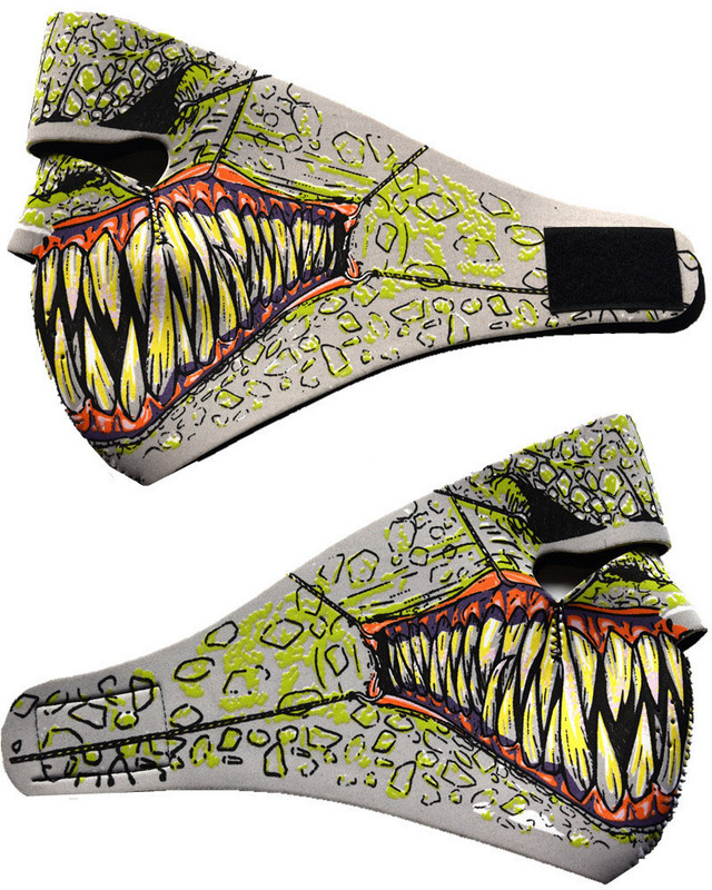 Biciklistička maska za lice otporna na prašinu Biciklistička maska za trening na otvorenom Štitnik za lice CS Kamuflažna maska s lubanjom Punk Tactics Maska za Noć vještica