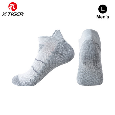 X-TIGER meeste pahkluu sokid võrkkangast ventileerivad Comfort Fit Performance hingavad vabaaja sportlikud jalgrattasokid
