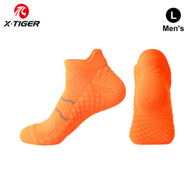 X-TIGER meeste pahkluu sokid võrkkangast ventileerivad Comfort Fit Performance hingavad vabaaja sportlikud jalgrattasokid