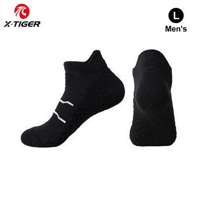 X-TIGER meeste pahkluu sokid võrkkangast ventileerivad Comfort Fit Performance hingavad vabaaja sportlikud jalgrattasokid