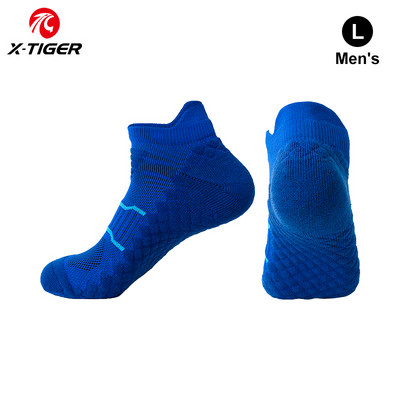 X-TIGER meeste pahkluu sokid võrkkangast ventileerivad Comfort Fit Performance hingavad vabaaja sportlikud jalgrattasokid