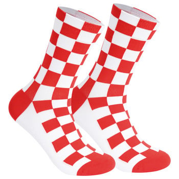 Мъжки или дамски висококачествени спортни чорапи с професионална марка Дишащи шосейни чорапи за велосипеди Спорт на открито, състезателни чорапи за колоездене