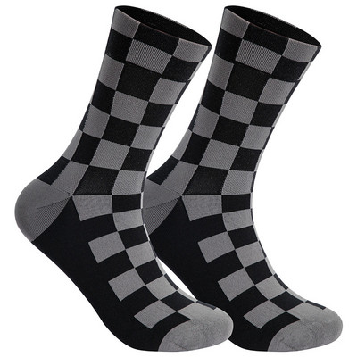 Мъжки или дамски висококачествени спортни чорапи с професионална марка Дишащи шосейни чорапи за велосипеди Спорт на открито, състезателни чорапи за колоездене