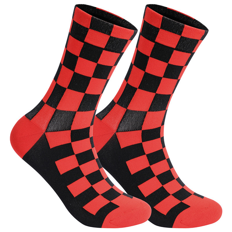 Мъжки или дамски висококачествени спортни чорапи с професионална марка Дишащи шосейни чорапи за велосипеди Спорт на открито, състезателни чорапи за колоездене
