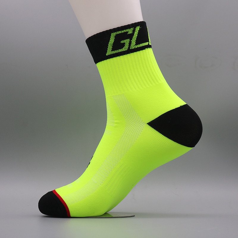 Șosete de ciclism la modă în 24 de culori, șosete de bicicletă de marcă, bărbați, femei, șosete sportive profesionale, respirabile, șosete de baschet