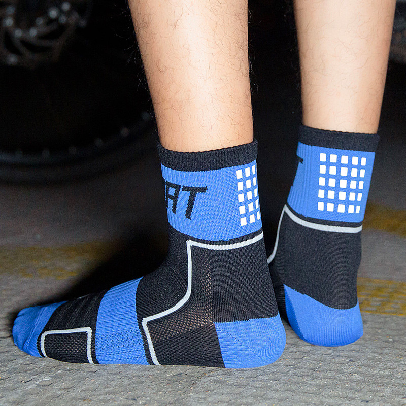 Șosete reflectorizante de alergare pentru femei Sosete de ciclism de noapte Bărbați Șosete sport anti-alunecare respirabile pentru baschet în aer liber, fotbal, bicicletă