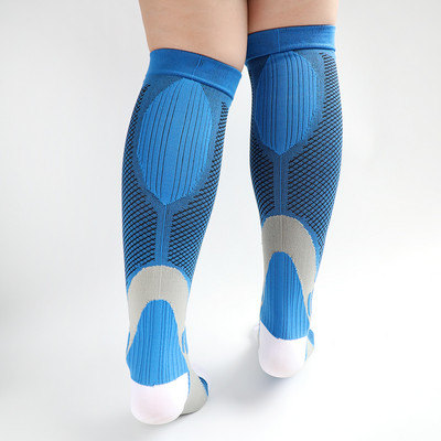 Bėgimo kompresinės kojinės kojinės dviračiams dviračių kojinės vyrams kompresinės kojinės medicininės slaugos kojinės aukštai 30 mmHg