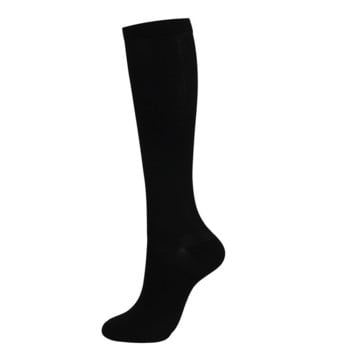 Brothock Мъжки чорапи Подходящи медицински компресионни чорапи Бягане Спорт Пътуване Чорапи под налягане Многоцветни последователни чорапи
