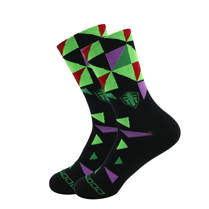 Nyári kerékpáros sportzokni férfi női légáteresztő kültéri sportfutó mászózokni