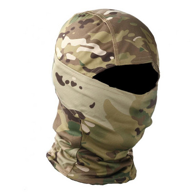 Talvine soojem fliis Taktikaline Balaclava kogu näomask Suusad Paintpall Jooksmine Jaht Matkamine Jalgrattasõit Sport Lumelaud Sall Mehed