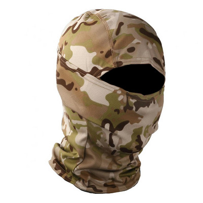 Talvine soojem fliis Taktikaline Balaclava kogu näomask Suusad Paintpall Jooksmine Jaht Matkamine Jalgrattasõit Sport Lumelaud Sall Mehed